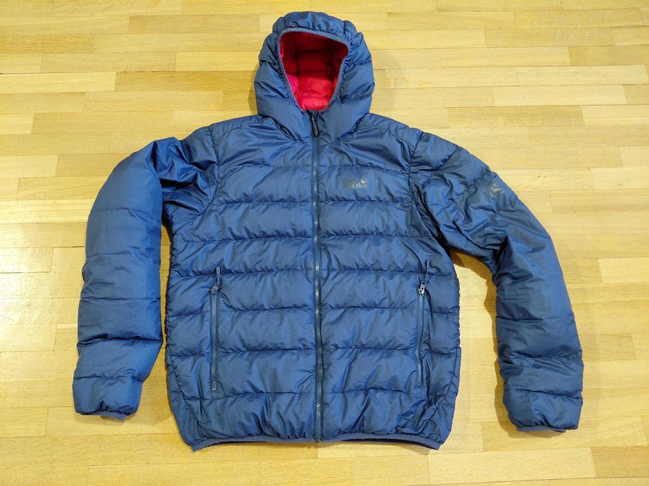 Jack Wolfskin мъжко пухено яке пухенка оригинал 80% пух синьо размер L