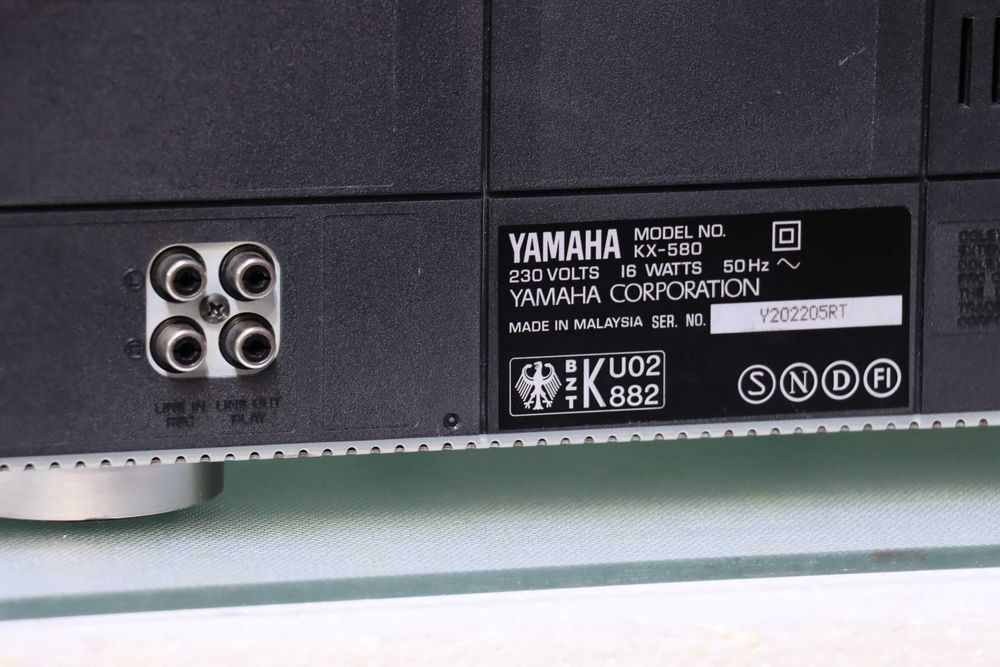 Deck Yamaha KX-580 | Dolby B/C/S HX Pro