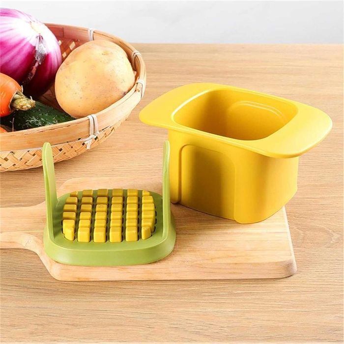 Feliator manual pentru legume lame din inox pt. salata de boeuf 10x10