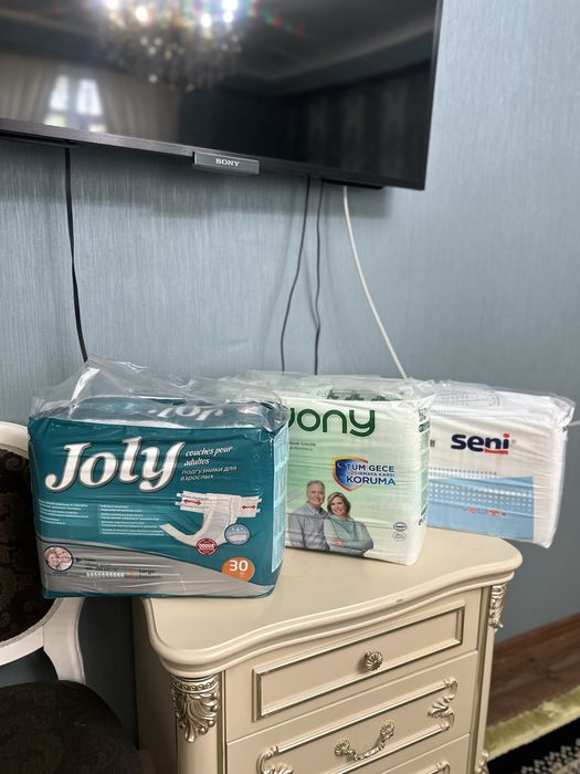 Памперсы Seni, Joly, Evony