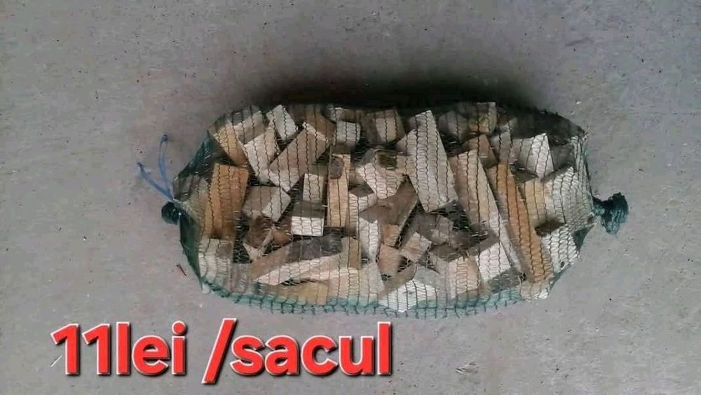 Lemn foc paletizat sau la sac