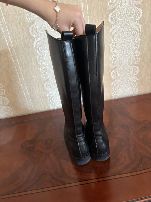 Сапоги кожанные