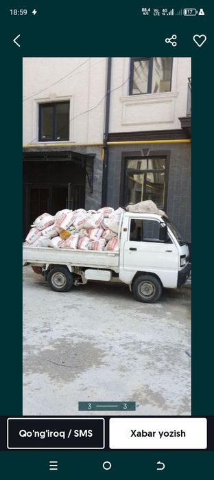 Vivoz musor uyingizdan stroy musor olib ketamiz