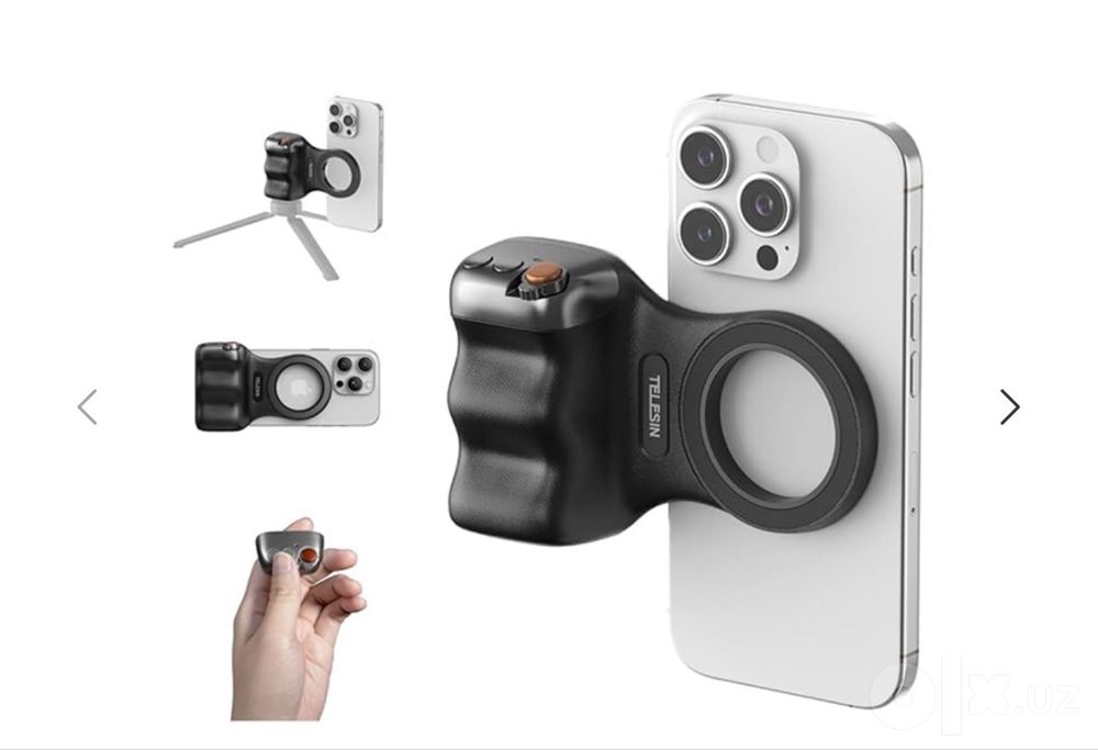 telesin fun shot magnetic grip 2 va master grip