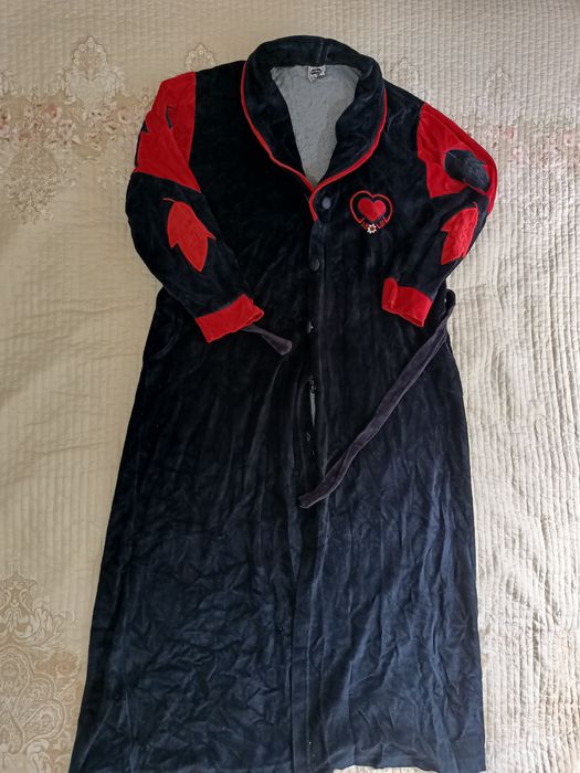 Взрослый махровый банный халат