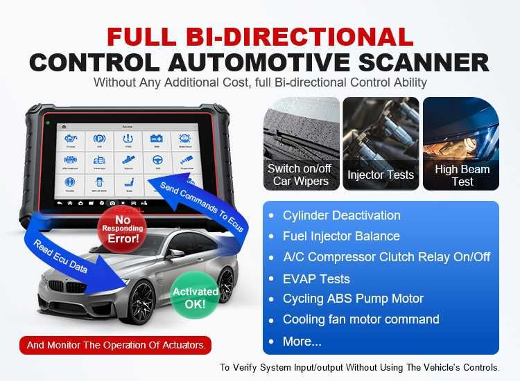 Tester auto profesional, Autel MP900E Original in Romana, CADOU MV105S