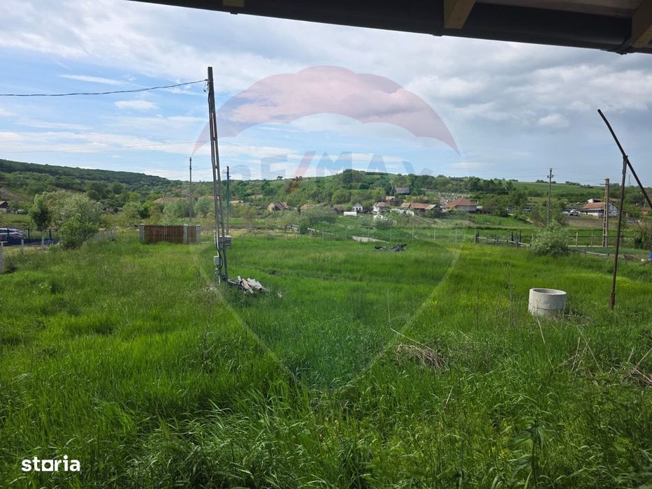 Casă la roșu cu teren 4.234 mp, cadru natural deosebit – Deag, Iernut