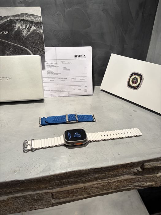 КАТО ЧИСТО НОВ Apple Watch Ultra 49mm + подарък