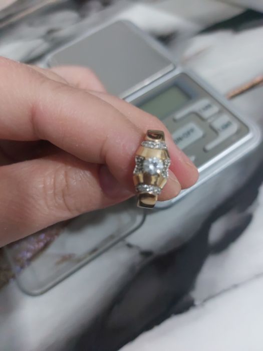 Алтын сақина золотое кольцо