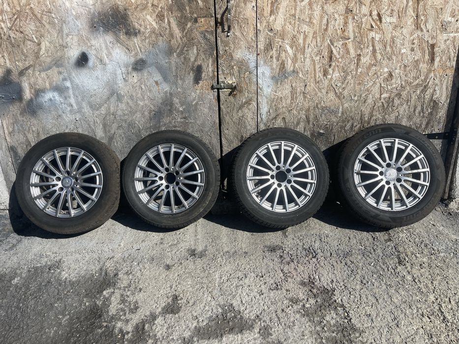 Jante 5x112 Mercedes C-class W205 215/55/R16 iarna E W213 Vito W447