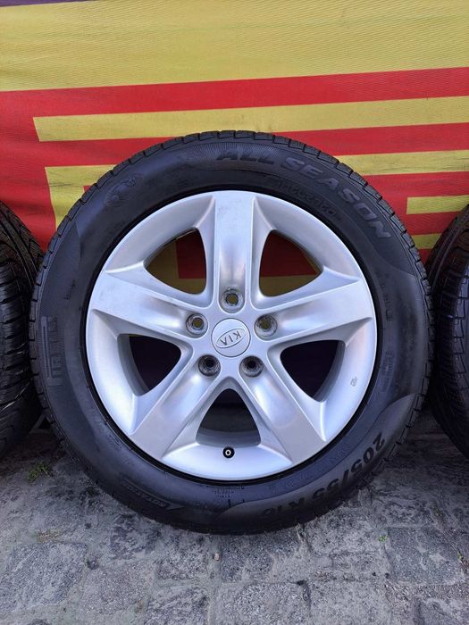 16" оригинални джанти за КИА, Хюндай 16 5 114.3 всесезонни гуми 205 55