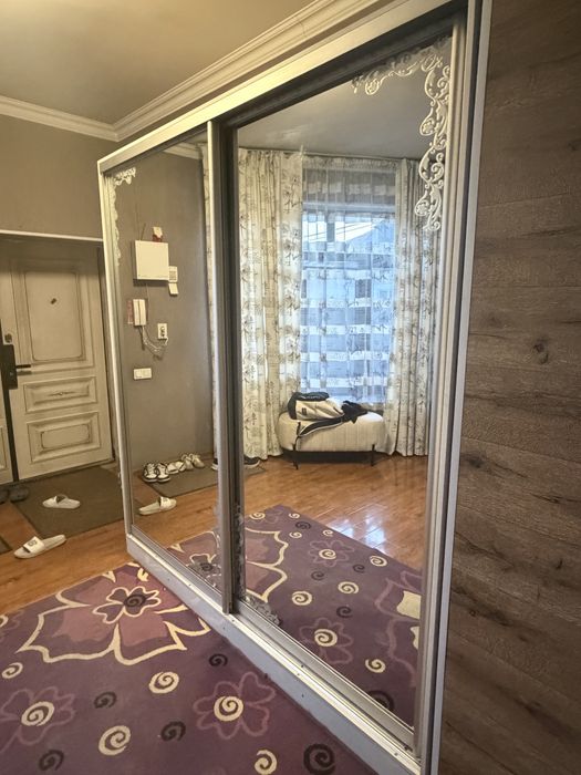 Шкаф для обуви зеркальный