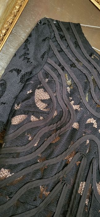 Rochie lunga de seara, tip sirenă, H&M, spatele gol