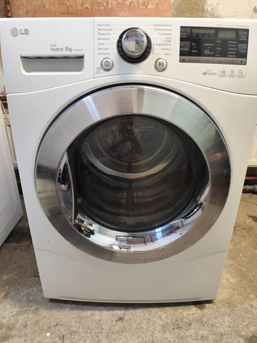 Uscator de rufe cu pompa de caldura hybrid Lg de 9 kg