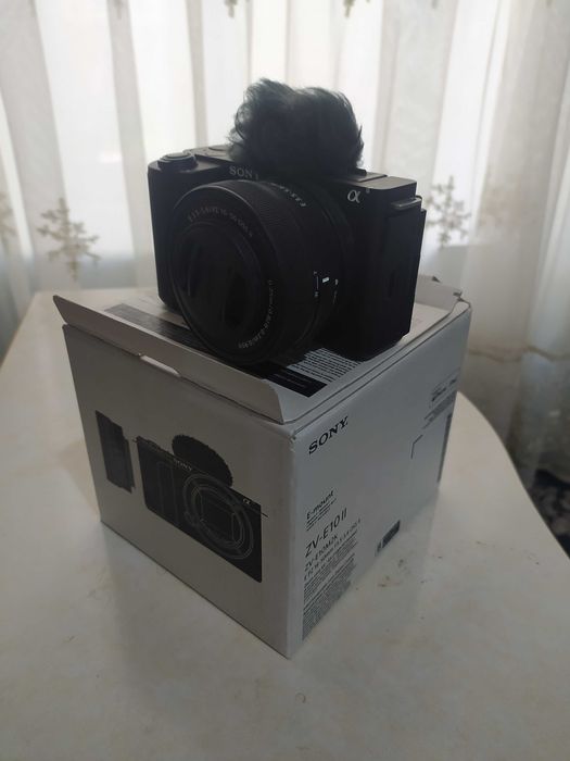 Sony ZV E10 ll kit yangi koropka dokument