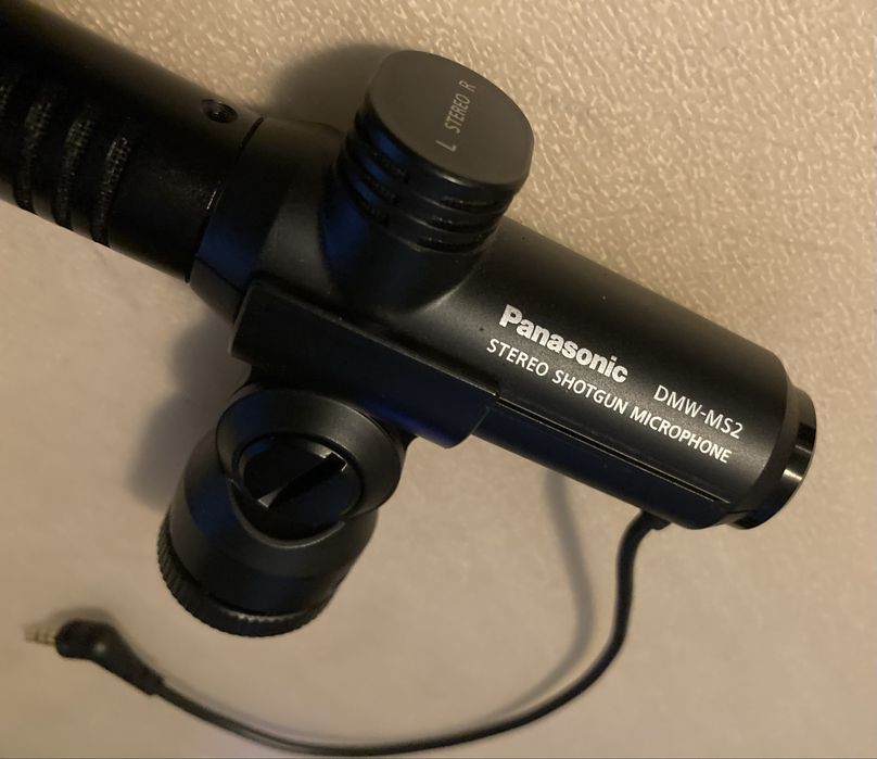 Насочен микрофон за видео - Shotgun Panasonic dmw-ms2 - Като нов!