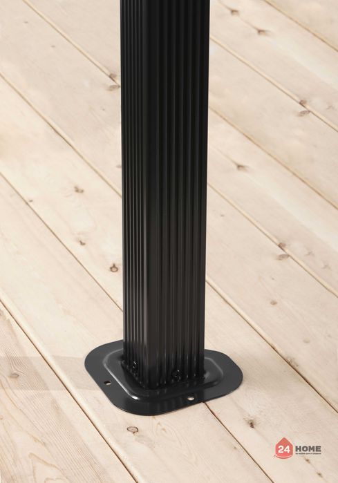 Алуминиева беседка с поликарбонатен покрив SOJAG Верона 3х4.2x2.6 м