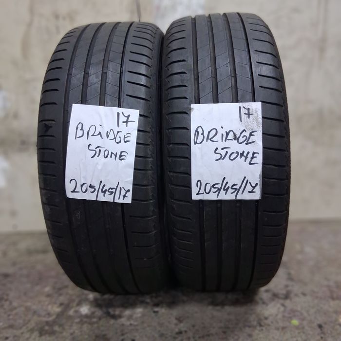 2×205/45/17 VARA.BRIDGESTONE.Stare excelenta.