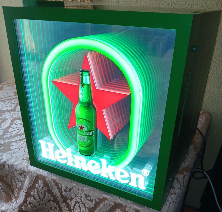 Frigider Heineken nou.