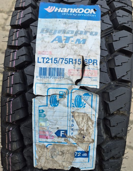 O bucată LT 215/75 R15 100/97S Hankook Dynapro ATM