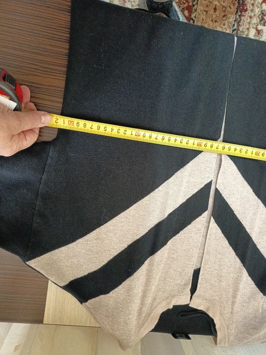 Cardigan lung nepurtat mărimea M