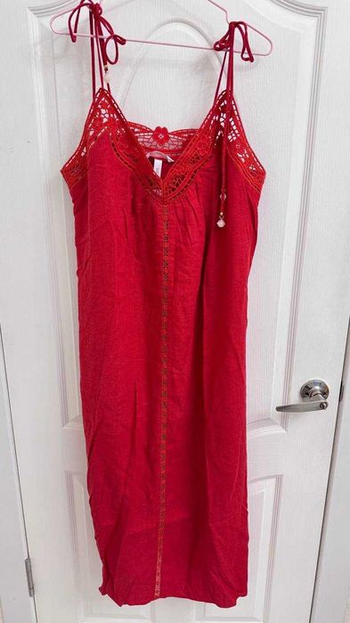 Новые платья/сарафаны H&M, хлопок/лен, размер L/XL (50/56)