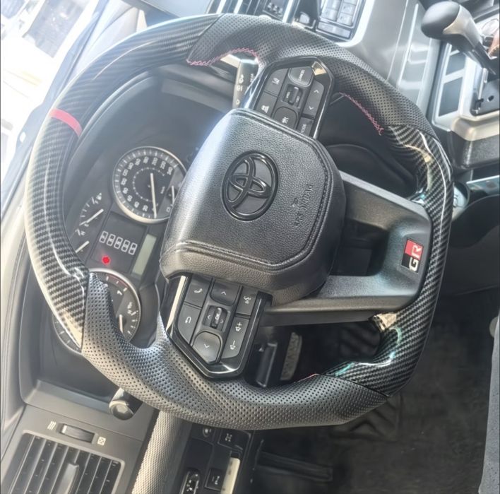 Руль на Toyota prado
