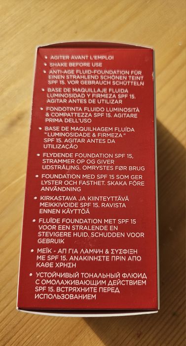 Fond de ten Clarins Everlasting Youth Fluid, nuanta 103