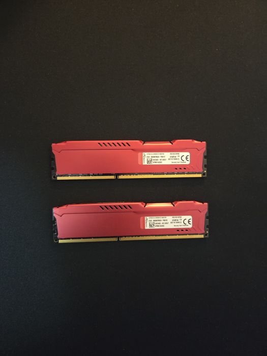 Memorie HyperX FURY Red 8GB, DDR3, 1600MHz, CL10, 1.5V