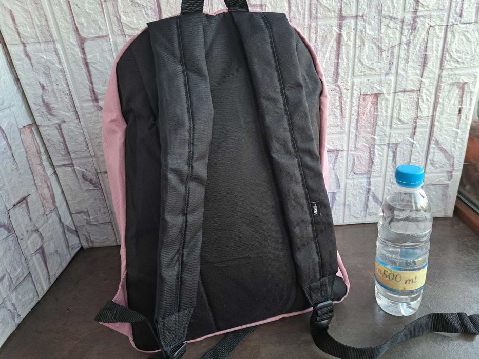 раница VANS-розова,текстилна чанта,ванс