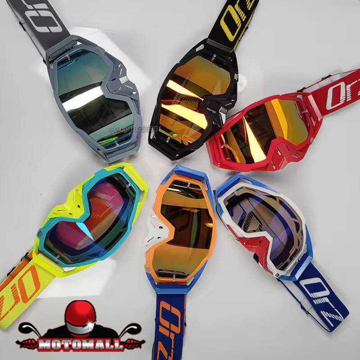 Каска мото крос 127 - BLACK ORANGE 2