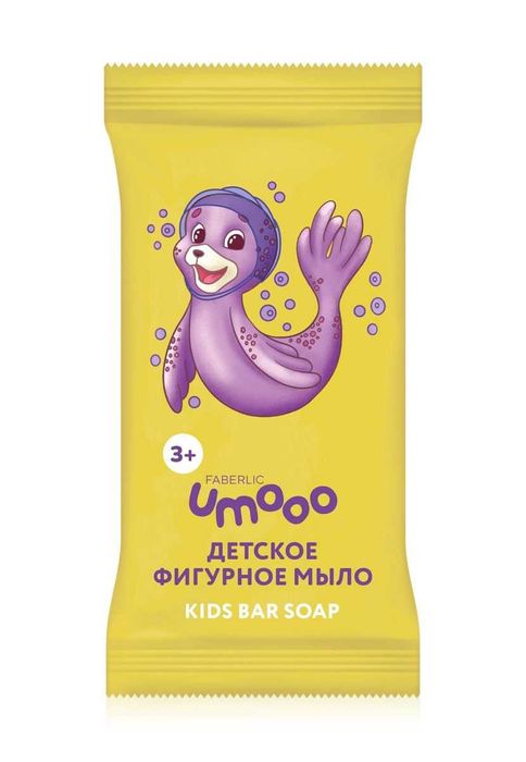 Фигурное туалетное мыло «Тюлень» Umooo 3+ — ароматное мыло