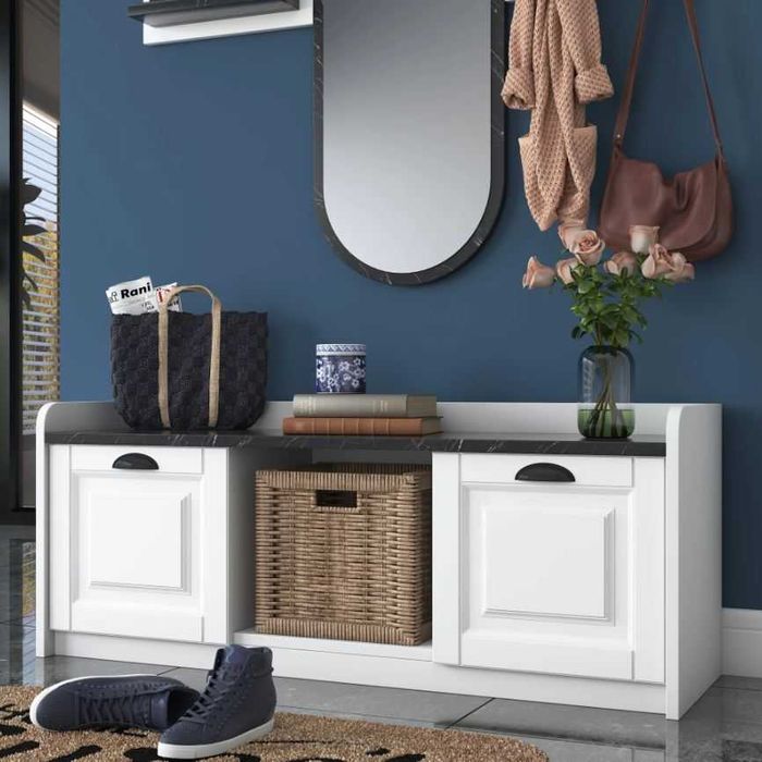 К-т за Антре, Шкаф за обувки и Закачалка с огледало Puzzle-home -ПРОМО