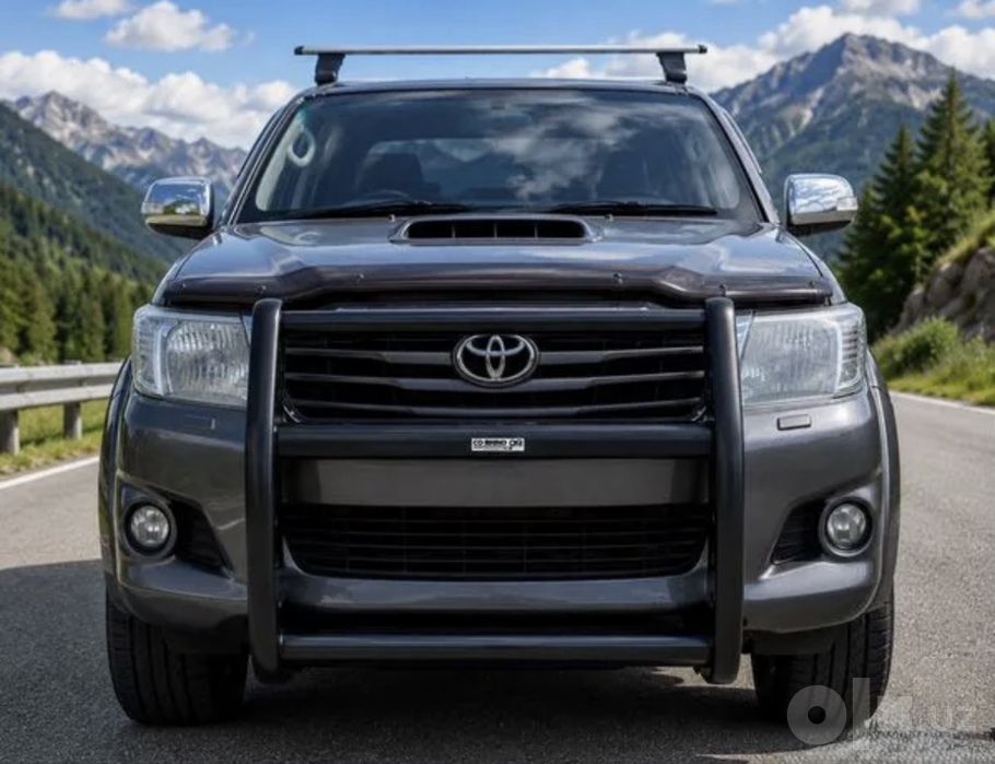 Защита бампера Toyota Hilux Surf Fortuner