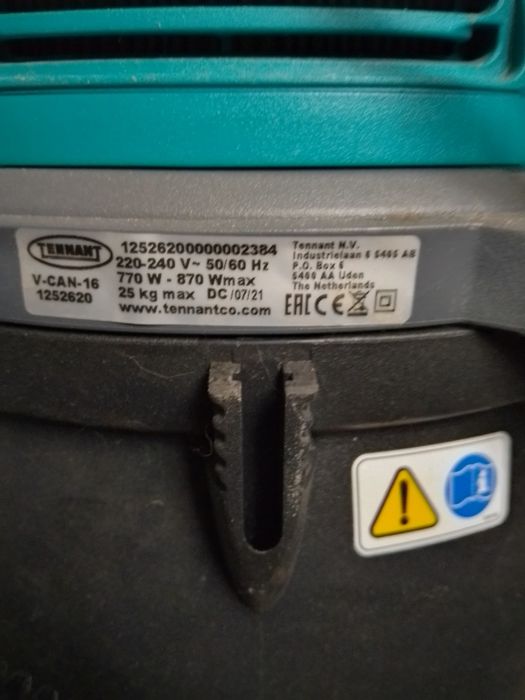 Aspirator Tennant vcan 16 profesional