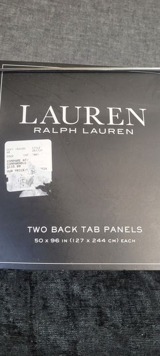 Set 2 draperii originale Ralph Lauren noi.