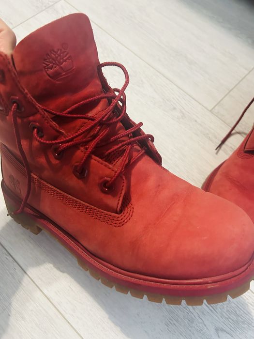 Червени Timberland