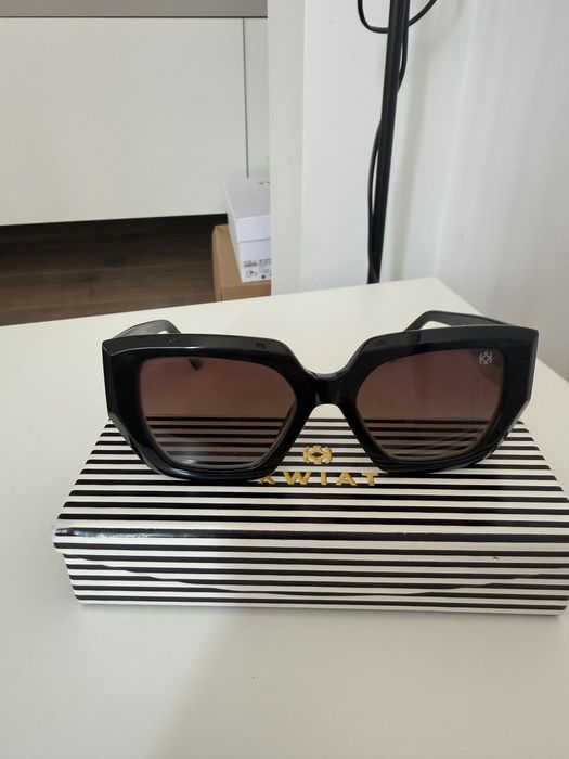 Черни слънчеви очила- KWIAT Chic