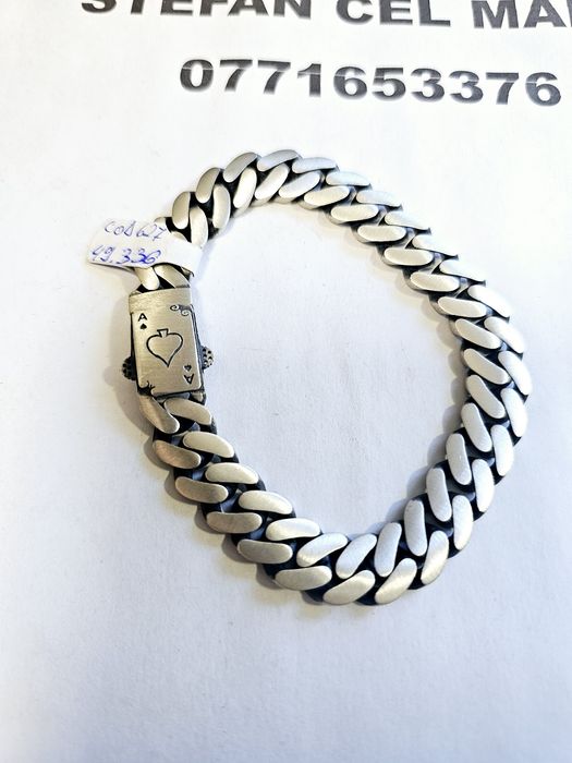 Vand bratara din argint 925 49.33 g cod 627