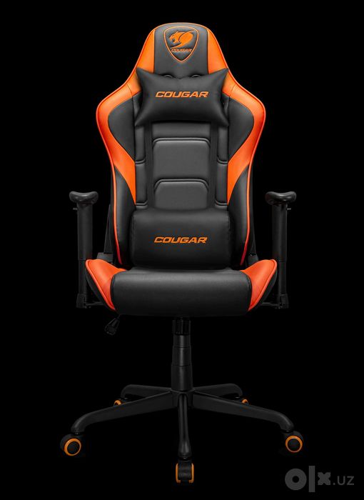 Игровое кресло COUGAR Armor Elite, поясная поддержка, 4D подлокотники