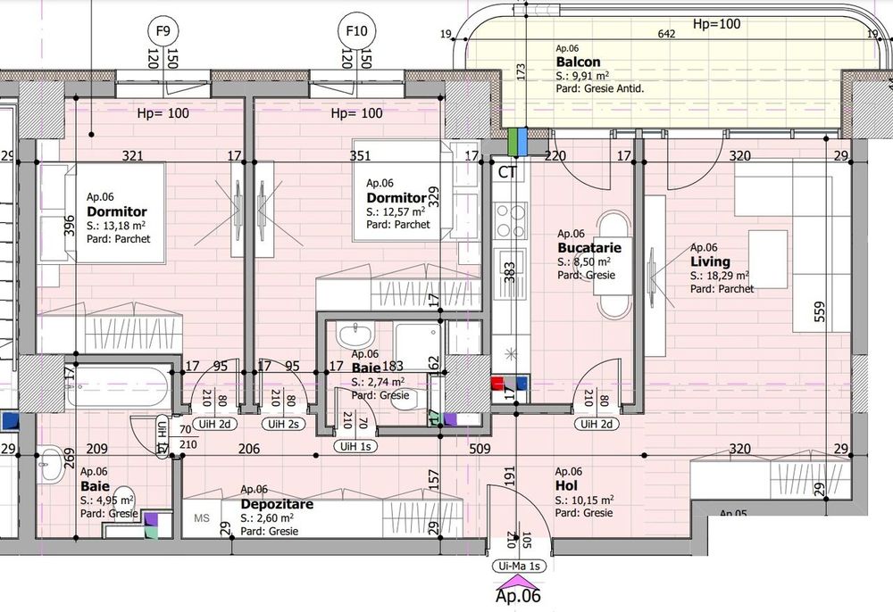Apartament 3 Camere Direct De La Dezvoltator -Magic Danube Residence-