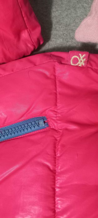 Дебело детско яке Benetton за 140см. ръст, за 8-9 години.