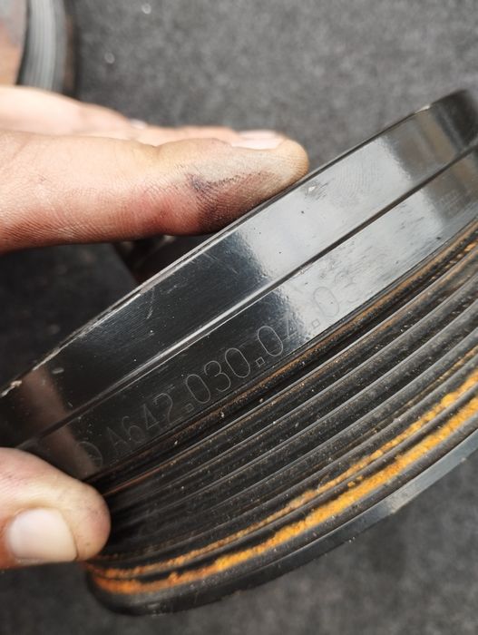 Демферна шайба на колянов вал Mercedes 280CDI 320CDI 350CDI V6 OM642