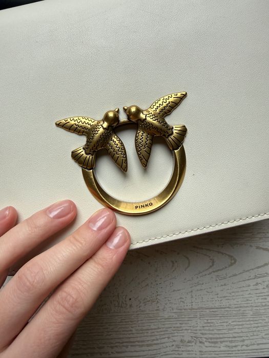Кожена Чанта Pinko.Оригинал