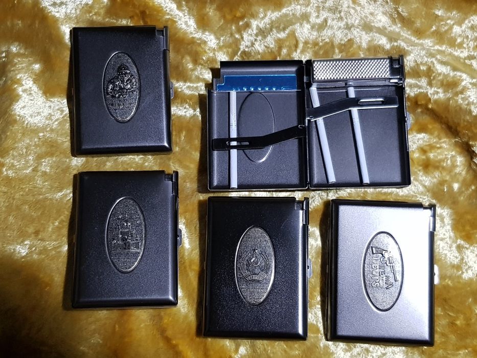 Портсигар с зажигалкой