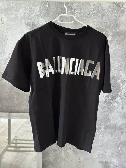 Tricou Balenciaga OFF white palm angels