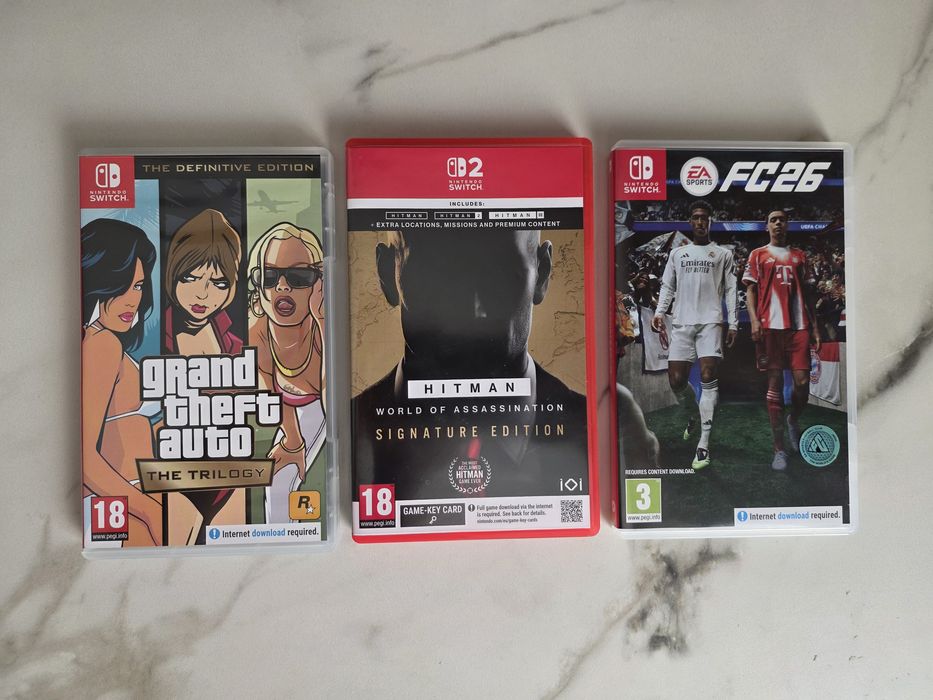 Игры на Nintendo switch