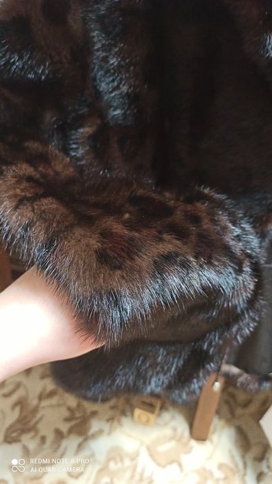 Шуба норковая автоледи.
