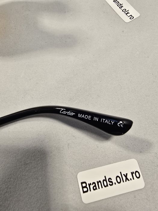Ochelari de soare Cartier, Blavk Frame, 67012, made in Italy