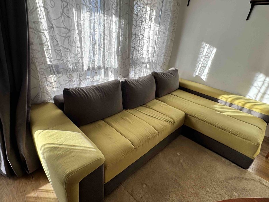 Ъглов диван 190/270 и 4 стола